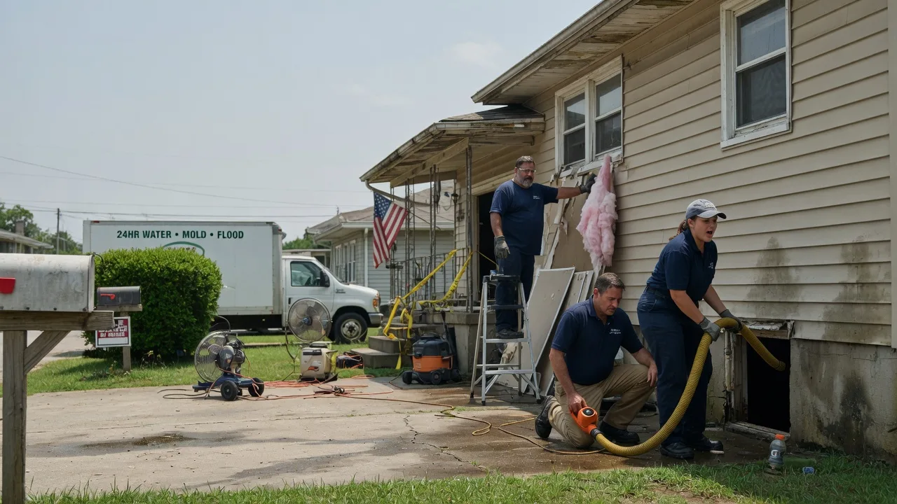 Water Damage Repair in Lindenwood, IL near me